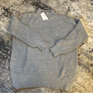 Abound Mock‎ neck chunky knit sweater NWT XL